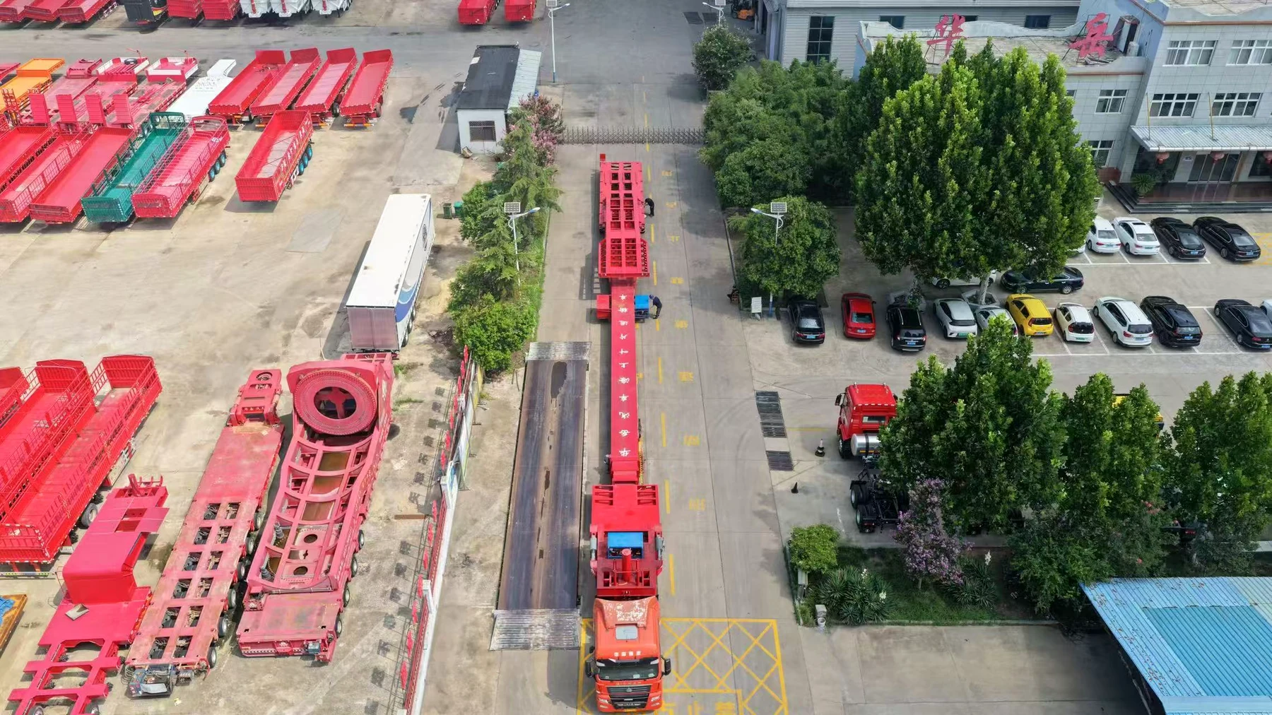 海上长途叶片运输车